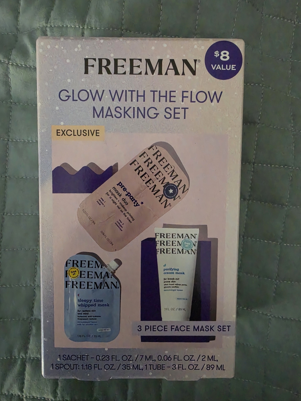 Glow With The Flow Masking Set - Blue